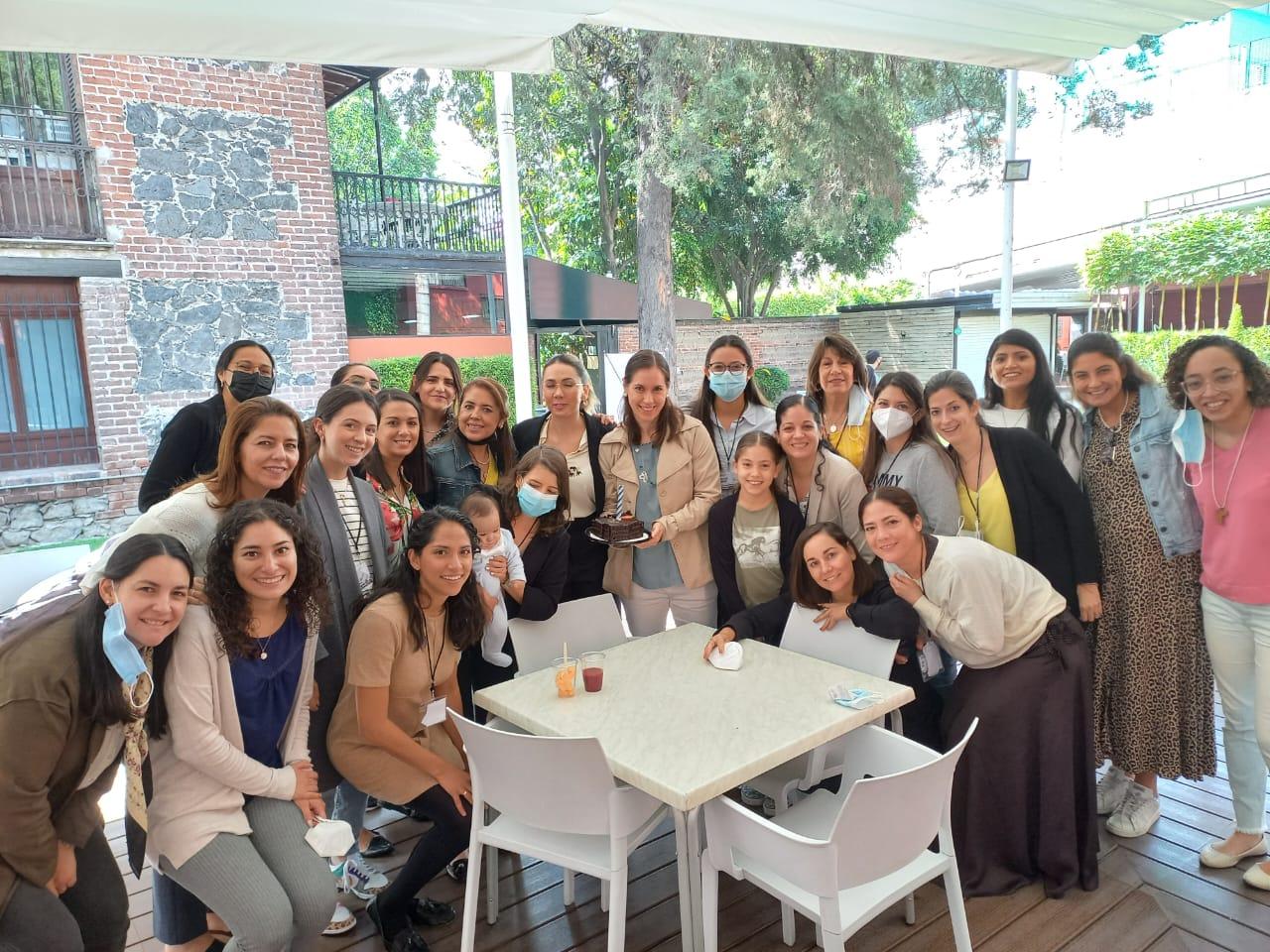 Convivência entre participantes da primeira turma da Cidade do México.
