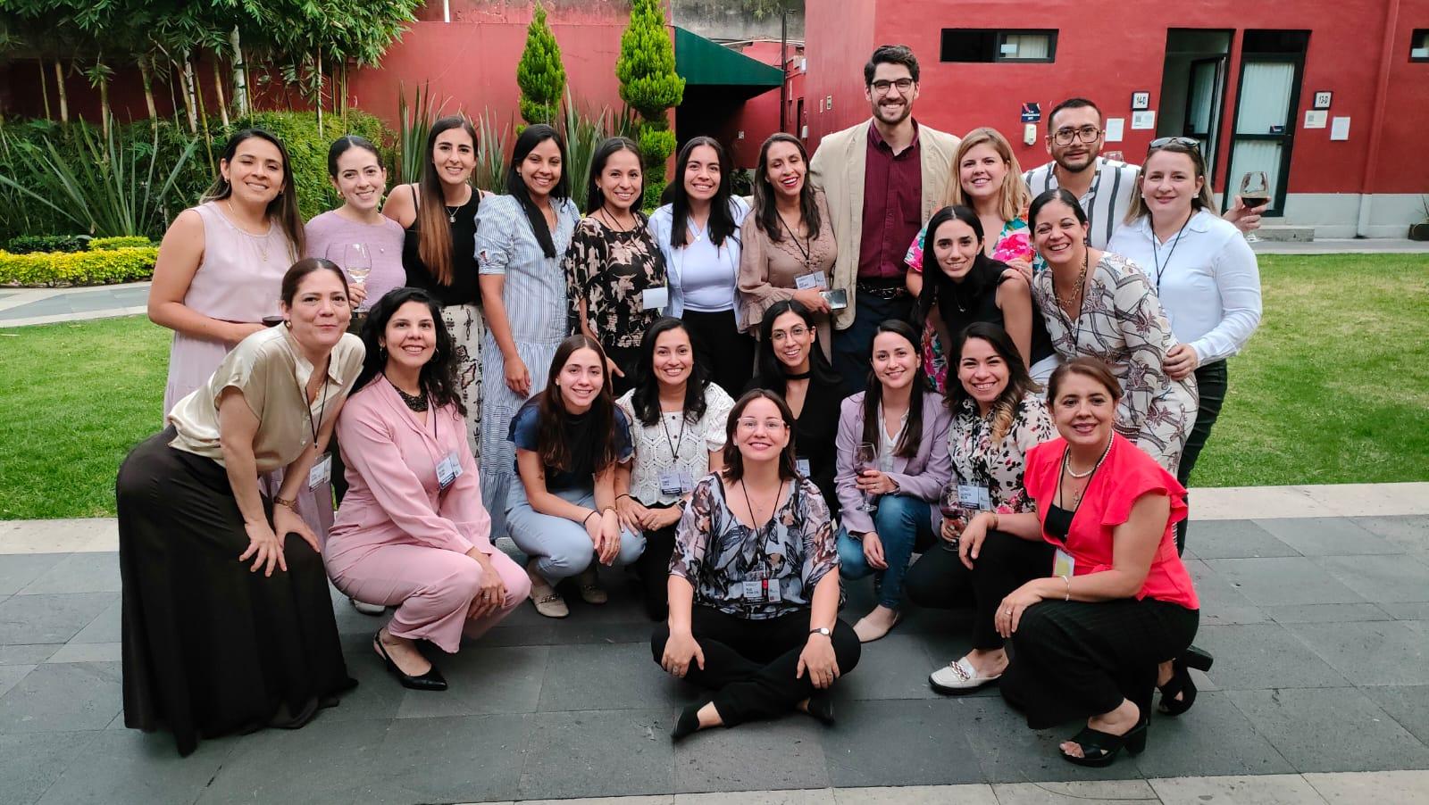 Convivência entre participantes da segunda turma da Cidade do México.